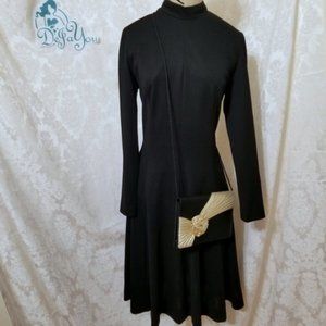 Vintage | Nordstrom | David Crystal |Classic Black